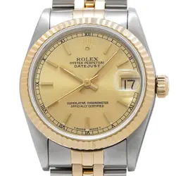 ROLEX DATEJUST 68273 N NUMBER (MANUFACTURED AROUND 1991) UNISEX WATCH G0401