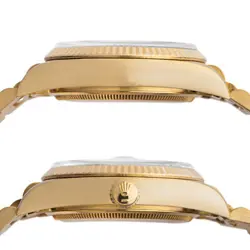 Rolex Day Date 18038LR 10P Baguette Cut Ruby Milliard Dial #RI028