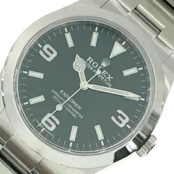 USED ROLEX EXPLORER 1 214270 BLACK CASE SIZE 39MM×39MM MEN'S WATCH #41361