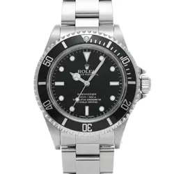 USED ROLEX SUBMARINER 14060M BLACK CASE SIZE 40×40MM MEN'S WATCH #41131