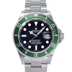 USED ROLEX SUBMARINER DATE 16610LV BLACK MEN'S WATCH #41241