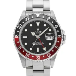 USED ROLEX GMT MASTER II 16710 BLACK CASE SIZE 40×40MM MEN'S WATCH #42611