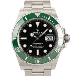 USED ROLEX SUBMARINER 126610LV BLACK CASE SIZE 41MM MEN'S WATCH #45291