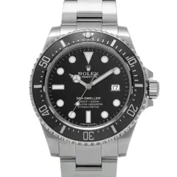 USED ROLEX SEA-DWELLER 4000 116600 BLACK CASE SIZE 40×40MM MEN'S WATCH #41111