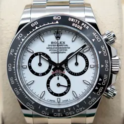 ROLEX 126500LN COSMOGRAPH DAYTONA WITH WHITE DIAL 40MM