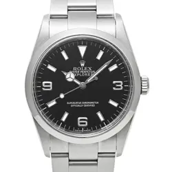 USED ROLEX EXPLORER 1 114270 BLACK CASE SIZE 36MM×36MM MEN'S WATCH #44431