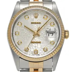 DATEJUST 16233G SILVER