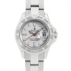 ROLEX YACHT MASTER 169622 SILVER A NUMBER SECOND HAND WOMEN