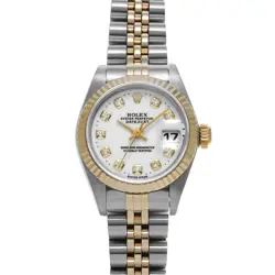 ROLEX DATEJUST 69173G WHITE/DIAMOND 661472