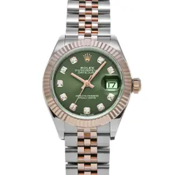 ROLEX DATEJUST LADY 28 279171G OLIVE GREEN/DIAMOND 661353