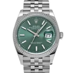 ROLEX DATEJUST 36 126234 MINT GREEN 661436