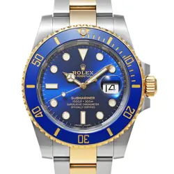 USED ROLEX SUBMARINER 116613LB BLUE CASE SIZE 40MM×40MM MEN'S WATCH #43101
