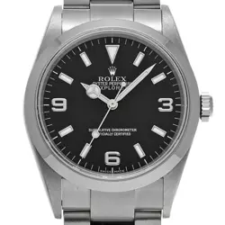 ROLEX EXPLORER 114270 P NUMBER (MANUFACTURED AROUND 2001) MEN'S WATCH G0401