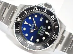 ROLEX SEA-DWELLER DEEPSEA D BLUE DIAL 126660 GENUINE GOODS MENS126660