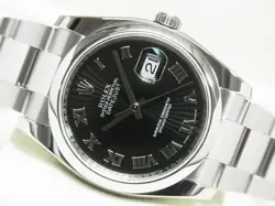 ROLEX DATEJUST BLACK SUNBEAM REF.116200 '13 PURCHASED GENUINE GOODS MENS116200