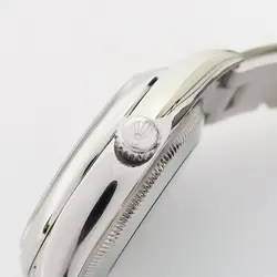 ROLEX AIR KING AUTOMATIC WATCH 114200 STAINLESS STEEL BLUE