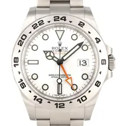 AUTHENTIC ROLEX EXPLORER II 216570 SS AUTOMATIC #RANDOM  #270-004-015-9925