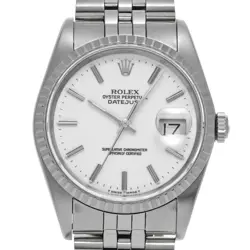 ROLEX DATEJUST 16220 L NUMBER (MANUFACTURED AROUND 1989) MEN'S WATCH G0401