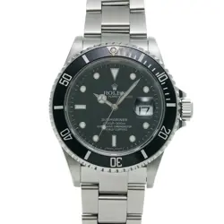 ROLEX SUBMARINA 16610 Z NUMBER (MANUFACTURED AROUND 2006) BLACK/NOIR MENS WA...