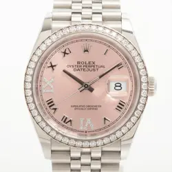 ROLEX DATEJUST 126284RBR SS×WG AT PINK-FACE 3 EXTRA LINKS