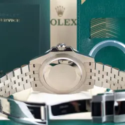 Full Set Batgirl Rolex GMT-Master II on Jubilee Bracelet 126710BLNR