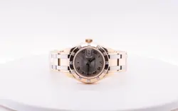 ROLEX 18K ROSE/YELLOW/WHITE GOLD 29MM TRIDOR MASTERPIECE LADIES WATCH - 80318