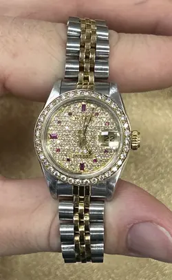 DIAMOND/RUBY DIAL-DIAMOND