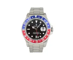 1991 ROLEX GMT-MASTER II 16710, 40MM, PEPSI BEZEL, STAINLESS STEEL MEN’S WATCH