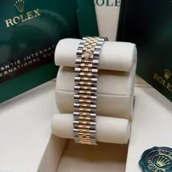 Rolex Datejust 31 NEW 2025 Champagne Index Two Tone Yellow Gold Fluted Jubilee
