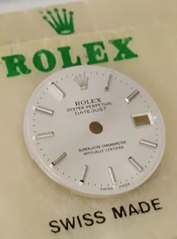 ROLEX ALL 100% ORIGINAL LADY'S SILVER 