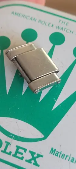GENUINE VINTAGE ROLEX 20MM RIVETED 7206 OR 6636 STRETCHABLE 14.8 MM LINK
