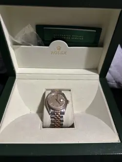 ROLEX DATEJUST 1601 ROSE GOLD