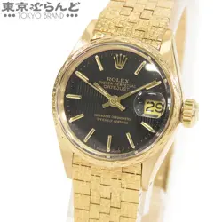 ROLEX DATEJUST SOLID GOLD ENGRAVING BRACELET CAL.1161 6702 TO199971