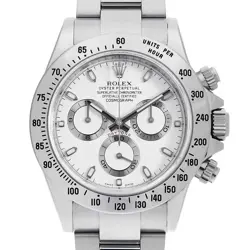 ROLEX COSMOGRAPH DAYTONA 116520 WHITE G NUMBER SECOND HAND MENS