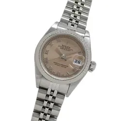 ROLEX DATEJUST 69174 A◻︎ WG SILVER PINK ROMAN #034