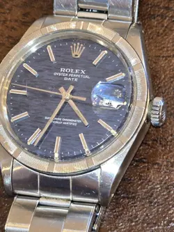 WRISTWATCH TEXTURED BLUE