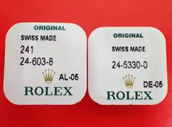 ROLEX 603 8 GOLD CROWN TUBE WITH PACKAGE 6MM DATEJUST 16203 16233 16263 1671