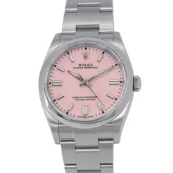 ROLEX OYSTER PERPETUAL 36 RANDOM SERIAL ROULETTE 126000 FROM JAPAN W0402