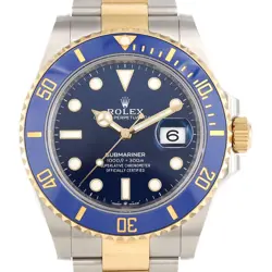 AUTHENTIC ROLEX SUBMARINER DATE 126613LB SSXYG AUTOMATIC #RANDOM  #260-007-39...