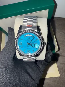 ROLEX DAY-DATE PRESIDENT STAINLESS STEEL 41MM