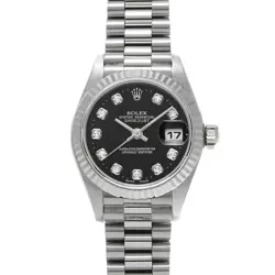 ROLEX DATEJUST 79179G BLACK/DIAMOND 617675
