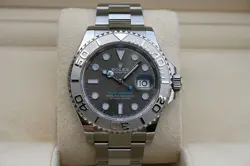 ROLEX 126622 YACHTMASTER WATCH SLATE DIAL BLUE HANDS