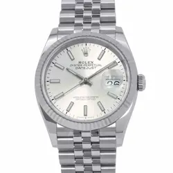 ROLEX DATEJUST 36 SS/K18WG RANDOM SERIAL ROULETTE 126234 FROM JAPAN W0402