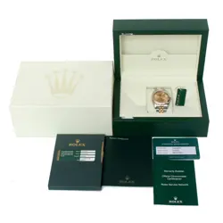 ROLEX DATEJUST  116233 MEN'S 2-TONE WATCH CHAMPAGNE DIAL FULL SET BOX,CARD,BOOKS
