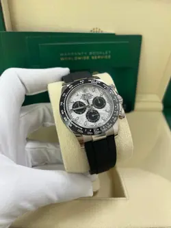 ROLEX COSMOGRAPH DAYTONA WHITE GOLD MODEL #: 116519LN METEORITE BLACK OYSTERFLEX