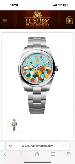 ROLEX 124300 OYSTER PERPETUAL CELEBRATION DIAL 2023 WARRANTY FULL SET