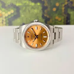 2015 ROLEX OYSTER PERPETUAL - 116000 - WHITE GRAPE DIAL