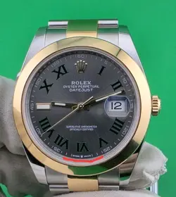 ROLEX DATEJUST 41 WIMBLEDON DIAL, 2024 FULL SET 126303