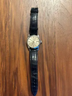 1971 Rolex Oyster Date 6694 Precision 34mm SS Manual Winding Men's Watch JP GUC