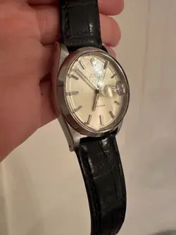 1971 Rolex Oyster Date 6694 Precision 34mm SS Manual Winding Men's Watch JP GUC